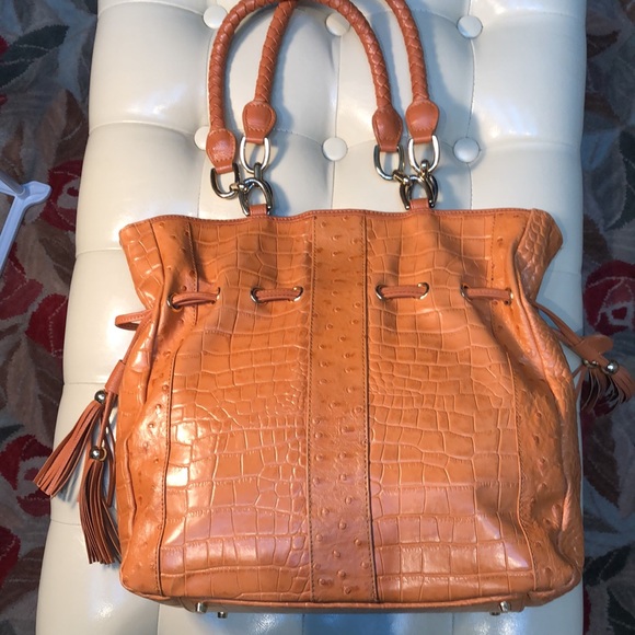 Genuine leather Isabella Adams tote, handbag or laptop bag - Picture 4 of 15